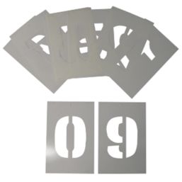 Essentials 0-9 Stencil Kit 10 Pieces