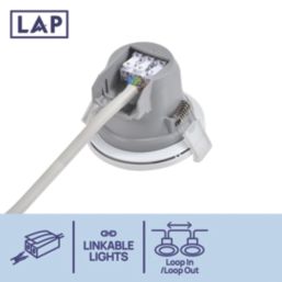 LAP Ubertas Fixed  LED Downlight White 4W 420lm