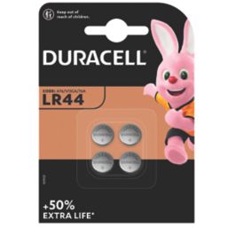 Duracell LR44 Button Cell Speciality Alkaline Battery 4 Pack
