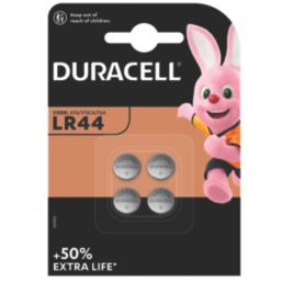 Duracell LR44 1.5V Button Cell Alkaline Speciality Batteries 4 Pack
