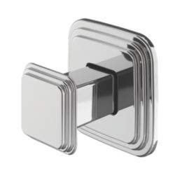 Swirl Swindale Bathroom Hook Chrome