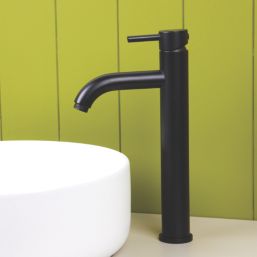 ETAL Bounce Matt Black 288mm Standard Lever Mono Basin Mixer Tap