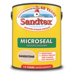 Sandtex 5Ltr Ultra Smooth Sandstone Masonry Paint