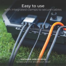 Masterplug IP54 Weatherproof Outdoor Enclosure 376mm x 230mm x 154mm