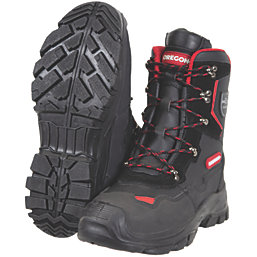 Oregon Yukon    Safety Chainsaw Boots Black Size 5.5