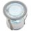 LAP Coldstrip 30mm Outdoor Blue Round LED Recessed Deck Light Kit Brushed Chrome 10W 20 Pack