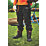 Oregon Yukon Type A Chainsaw Trousers Black / Orange 38-39" W 31" L