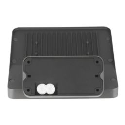 Lutec Atlantis Outdoor LED Anti-Glare Floodlight Dark Grey 24W 3200lm