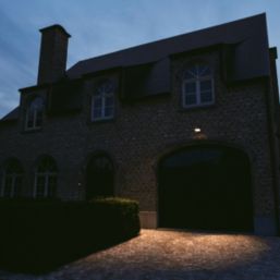 Lutec Atlantis Outdoor LED Anti-Glare Floodlight Dark Grey 24W 3200lm