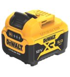 DeWALT DCB184-XJ 5Ah 18V Power Tool Battery, For Use With , For DeWALT 18V  XR Tools RS Stock No.: 826-8030 Mfr. Part No.