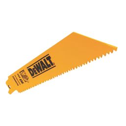 DEWALT  DT2345-QZ Multi-Material Reciprocating Saw Blades 152mm 5 Pack