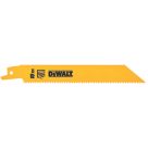 DEWALT  DT2345-QZ Multi-Material Reciprocating Saw Blades 152mm 5 Pack
