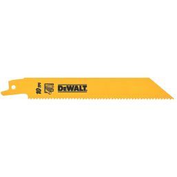 DEWALT  DT2345-QZ Multi-Material Reciprocating Saw Blades 152mm 5 Pack