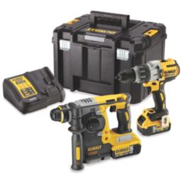 DeWalt DCK2060M2T-SFGB 18V 2 x 4.0Ah Li-Ion XR Brushless Cordless Twin Pack  - Screwfix