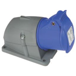 Amphenol 16A 2P+E Surface Socket 250V