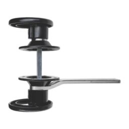 GateMate Ring Gate Latch  Black 150mm