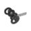GateMate Ring Gate Latch  Black 150mm