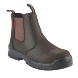 Scruffs Croften Size 8  Brown Water-Resistant  Safety Dealer Boots