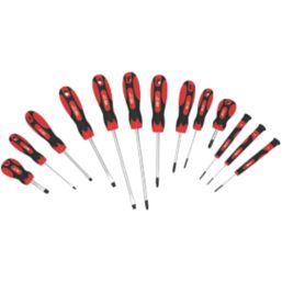 Forge Steel  Mixed  Screwdriver Set 13 Pieces