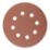 Titan   120 Grit 8-Hole Punched Multi-Material Sanding Sheets 125mm x 125mm 5 Pack