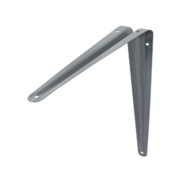 Essentials London Shelf Brackets Grey 125mm x 100mm 20 Pack
