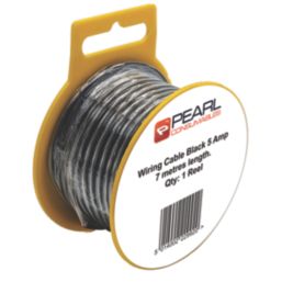 Pearl Consumables 17A 2mm² Automotive Cable 4m Coil Black