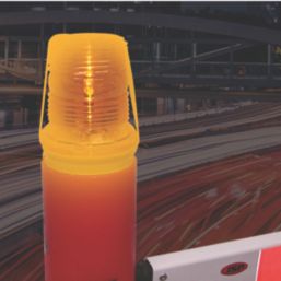 JSP  Flashing Hazard Lamp 130mm