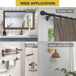 Easyfix  Wall Plugs 5mm x 25mm 100 Pack