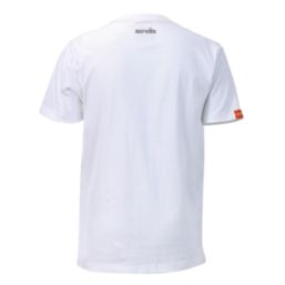 Scruffs Eco Worker Short Sleeve T-Shirt White Small 40" Chest