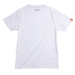 Scruffs Eco Worker Short Sleeve T-Shirt White Small 40" Chest