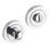Smith & Locke  Standard Thumbturn Set Polished Chrome 50mm
