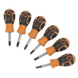 Magnusson  Mixed Stubby Screwdriver Set 6 Pieces