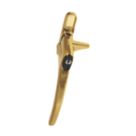 Fab & Fix Charisma Left-Handed Cockspur Window Handle Polished Gold