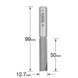 Trend 3/83DCX1/2TC 1/2" Straight Cutter 12.7mm x 50mm