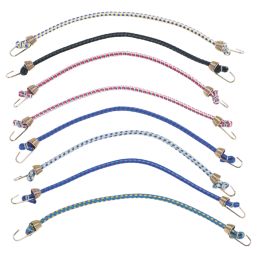 Smith & Locke Mini Bungee Cords 254mm x 4mm 8 Pack