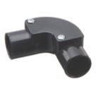 Deta TTE Black Inspection Elbow 20mm