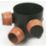 FloPlast Push-Fit 3-Inlet Adjustable Mini Access Chamber Base 300mm
