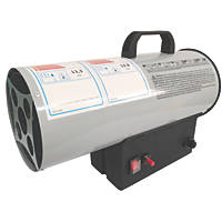 Portable Grey LPG Space Heater 15,000W