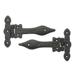 Hardware Solutions Antique Black  Spear T Hinge 150mm x 96mm
