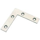 Essentials Angle Plates Zinc-Plated 50mm x 13mm x 50mm 10 Pack