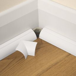 D-Line 1/4-Round Internal Clip-Over Bends 22mm x 22mm 2 Pack