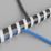 D-Line 10-40mm White Cable Tidy Wrap 2.5m