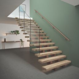 Rothley  Steel Handrail Kit Antique Copper 3600mm