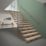 Rothley  Steel Handrail Kit Antique Copper 3600mm