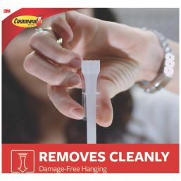 Command White Self-Adhesive Large Utility Hook  7 Pack