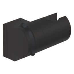 Grohe Vitalio Universal Wall Hand Shower Holder Matt Black 83mm