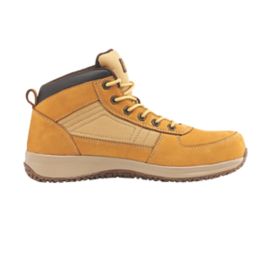 Site Sandstone Size 10  Wheat  Steel Toe Cap Safety Trainer Boots
