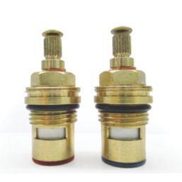 Flomasta 1/2" BSP Quarter Turn Ceramic Tap Glands Pack