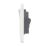 Hager Sollysta WMSS81 13A 1-Gang 2P+E Switched Socket White