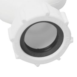 Flomasta Pedestal Compression Trap White G1 1/4" x 32-36mm